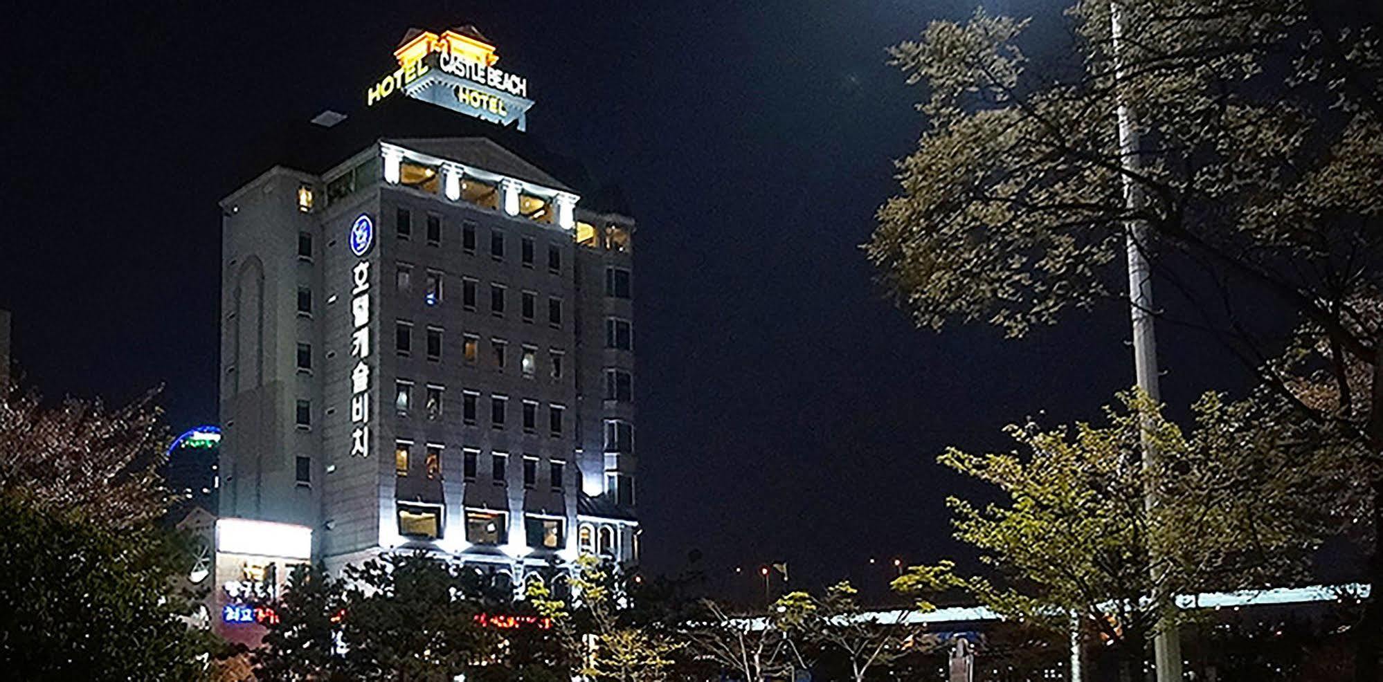 Hotel Castle Beach Пусан Экстерьер фото
