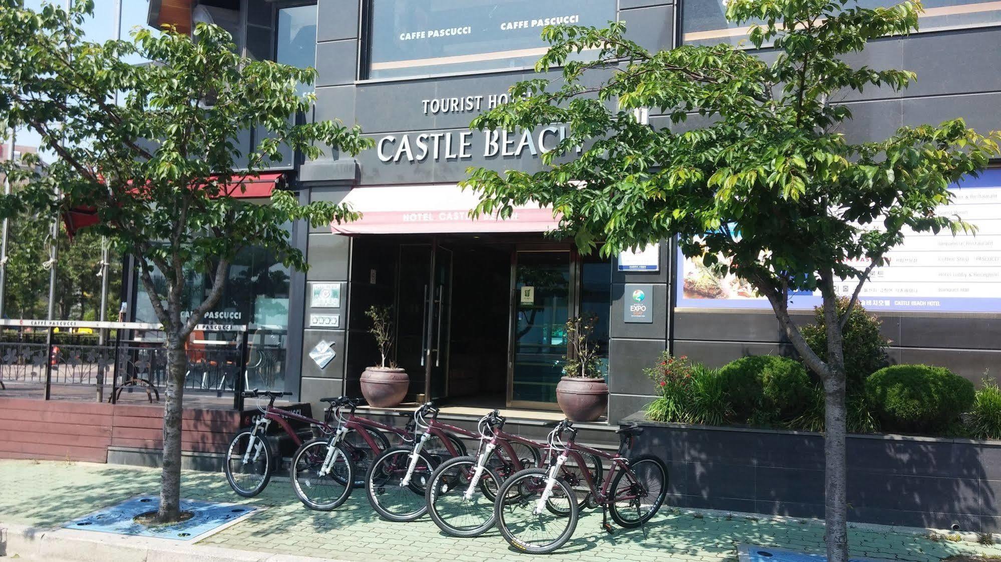 Hotel Castle Beach Пусан Экстерьер фото